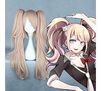 Dangan Ronpa: Trigger Happy Havoc Pelucas de Cosplay Enoshima Junko Pelucas de Cosplay Peluca de Cosplay de Anime Sintético Resistente al Calor Halloween