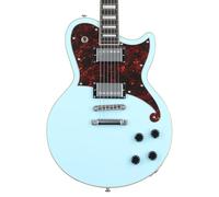 D'Angelico Premier Atlantic Sky Blue Electric Guitar with Gig Bag