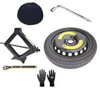 D'ANGELO 1988 Kit de rueda de repuesto 16" compatible con @udi A3 con gato, llave y bolsa (2020>), R401