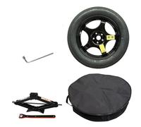 D'angelo - Kit de rueda de repuesto de 19 pulgadas, compatible con Tesla Model Y con gato, llave, guantes y bolsa 155/80r19