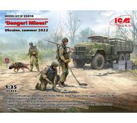 Danger Mines Ucrania, Summer 2022 1 :3 5 Plástico Modelo Kit Icm