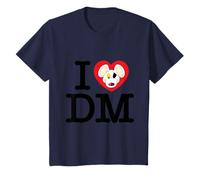 Danger Mouse I Love Heart DM Kids Camiseta