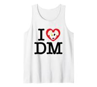 Danger Mouse Me Encanta Heart DM Camiseta sin Mangas