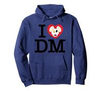 Danger Mouse Me Encanta Heart DM Sudadera con Capucha