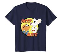 Danger Mouse & Penfold Best Mate Retro para niños Camiseta