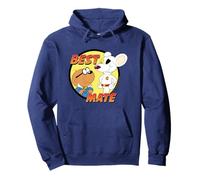 Danger Mouse & Penfold Best Mate Retro Sudadera con Capucha