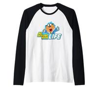 Danger Mouse Penfold Me Lidiando con La Vida Camiseta Manga Raglan