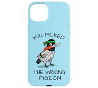 Danger Pigeon - Gráfico humorístico You Picked The Wrong Pigeon Carcasa para iPhone 15 Plus