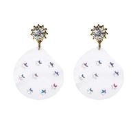 Dangle Earrings for Women Multicolor Stars Earrings with Needle Jewelry Accessories