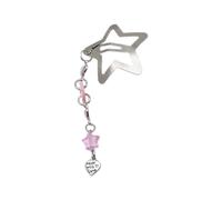 Dangling Dopamines - Pinza para el pelo con forma de estrella para mujer, herramienta para el cabello lateral, pasadores coreanos de los años 2000