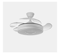 Iluminashop 350419 Ventilador de Techo LED Verano e Invierno Mando a Distancia 72W Blanco