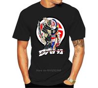 Dani Pedrosa oficial Samurai Printed Boys Fashion Men Harajuku Streetwear Pullover Men's Crewneck T-Shirt Short Sleeve Top Unisex Pure Cotton Tee Black, Negro , XXL