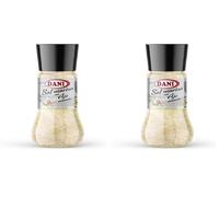 Dani - Sal con Ajo con Molinillo - Tamaño Familiar 400 gr. (Paquete de 2)