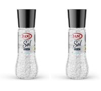 Dani - Sal gruesa con Molinillo - Tamaño Familiar 430 gr. (Paquete de 2)