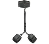 DaniChou® 3in1 SM Bondage Set con Collar y Esposas, Premium SM Toys para Parejas