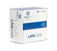 Danicom Cable flexible CAT6 FTP de 100 m en rollo - PVC (Fca)