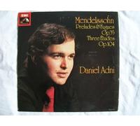 Daniel Adni - HQS 1394 DANIEL ADNI Mendelssohn Preludes & Fugues/Three Etudes LP