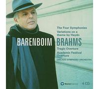 Daniel Barenboim & Chicago Symphony Orchestra - Brahms : Symphonies Nos 1 - 4 & Orchestral Works