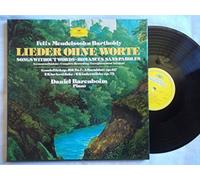 Daniel Barenboim - Felix Mendelssohn-Bartholdy - Daniel Barenboim - Lieder Ohne Worte - Deutsche Grammophon - 2740 104