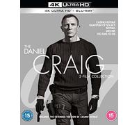 Daniel Craig 5-Film Collection [4K Ultra HD] [2021] [Blu-ray] [Region Free]