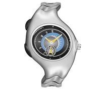 Daniel Gorman Y2K - Reloj de pulsera de cuarzo para hombre, resistente al agua, arte surrealista, reloj de pulsera de cuarzo retro original, Amarillo, Morden