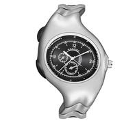 Daniel Gorman Y2K - Reloj de pulsera de cuarzo para hombre, resistente al agua, arte surrealista, reloj de pulsera de cuarzo retro original, Negro, Morden