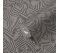 Livingwalls Papel pintado de diseño Daniel Hechter - Papel pintado no tejido con un aspecto moderno - 10,05 m x 0,53 m - Gris, metalizado - Fabricado en Alemania - 781533