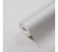 Livingwalls Papel pintado de diseño Daniel Hechter - Papel pintado no tejido con un aspecto moderno - 10,05 m x 0,53 m - Blanco, crema, metalizado - Fabricado en Alemania - 781534
