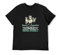 Daniel Johnston At The Herbst Theater Men's Black T-Shirt Unisex tee Shirt L