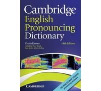Daniel Jones Cambridge English Pronouncing Dicti (Tapa blanda) (Importación USA)