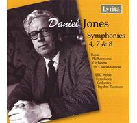 Daniel Jones : Symphonies Nos. 4, 7, 8