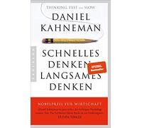 Daniel Kahneman Schnelles Denken, Langsames Denken (Tapa blanda)