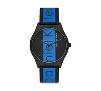 Daniel Klein Premium DK.1.12617-4 - Reloj de pulsera para hombre con esfera negra, IP negro, Correa