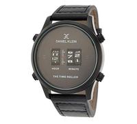 Daniel Klein Reloj digital para hombre con esfera negra-DK.1.12438-6, Correa