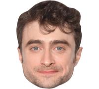 Daniel Radcliffe (Smile) Big Head. Máscara más grande que la vida.