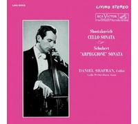 Daniel Shafran and Lydia Pecherskaya - Shostakovich: Cello Sonata/ Schubert: Arpeggione Sonata" [Vinilo]
