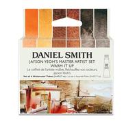 Daniel Smith Jayson Yeoh Master Artist Warm It Up - Juego de 6 acuarelas extrafinas, tubos de 5 ml