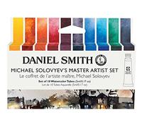 Daniel Smith Acuarela extrafina Michael Solovyev Master Artist, juego de 10, 5 ml, tubos