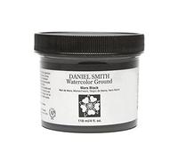 Daniel Smith Acuarela tierra, Mars Black, tarro de 4 onzas