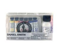 Daniel Smith Caja de viaje de tubos primarios de 5 ml + fondo, 6 colores esenciales, juego de 7 unidades
