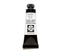DANIEL SMITH Tubo de pintura de acuarela extrafina de 15 ml, color negro lunar