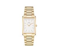 Daniel Wellington Reloj unisex Bound, reloj cuadrado vintage para mujer y hombre, dorado, 35x24, Moderno