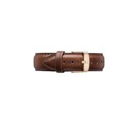 Daniel Wellington Classic Bristol, Correa Marrón/Oro Rosado, 20mm, Cuero, para Hombre