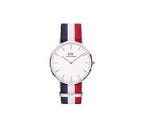 Daniel wellington Classic Cambridge Reloj para Unisex Analógico de Cuarzo con Brazalete de Nylon DW00100017