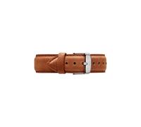 Daniel Wellington Classic Durham, Correa Reloj Marrón/Plateado, 20mm, Cuero, para Hombre