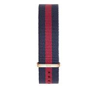 Daniel Wellington Classic Oxford, Correa Azul-Rojo/Oro Rosado, 18mm, NATO, para Mujer y Hombre