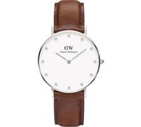 Daniel Wellington Classic st Mawes Correa de Piel Marrón 36mm Reloj Mujer 0960DW