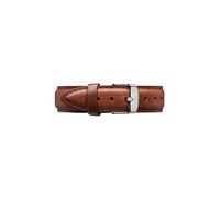 Daniel Wellington Classic St Mawes, Correa Reloj Marrón/Plateado, 18mm, Cuero, para Mujer y Hombre