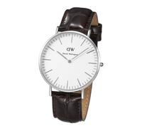 Daniel Wellington Classic York Piel Marrón Oscuro Tira 40mm Hombre Reloj 0211DW
