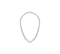 Daniel Wellington Crystal Link Necklace 500 316L Stainless Steel & Crystal Embellished Ring In Rhodium Plated Brass Silver, 500, No es una piedra preciosa